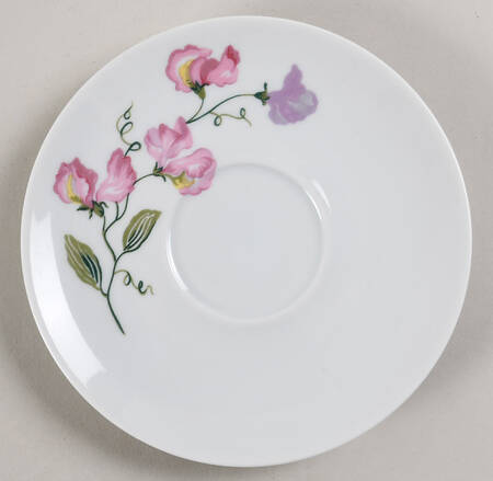 Sweet Peas Saucer for Cream Soup Bowl