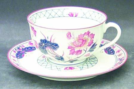 Tai Yuan Flat Cup & Saucer Set