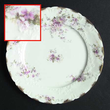 The Trocadero Salad Plate by Charles Field Haviland