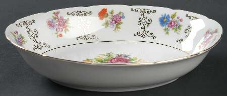 CHK1 9" Oval Vegetable Bowl