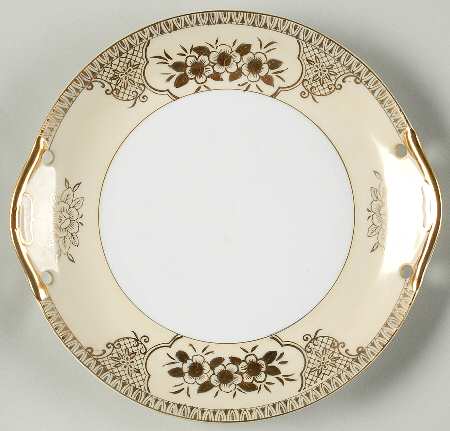 CHK3 Handled Cake Plate