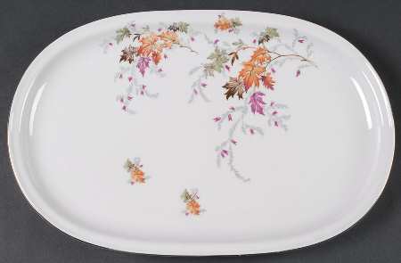 Indian Summer 13" Oval Serving Platter