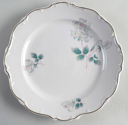 Kashmiri Rose Chop Plate (Round Platter) by Chalfonte
