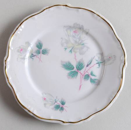 Kashmiri Rose Bread & Butter Plate by Chalfonte