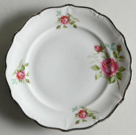 Rose Bread & Butter Plate by Chalfonte