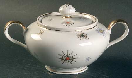 Starlight Sugar Bowl & Lid by Chalfonte