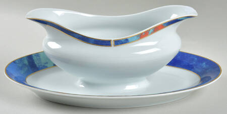 Alizes Gravy Boat with Attached Underplate