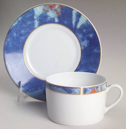 Alizes Flat Cup & Saucer Set