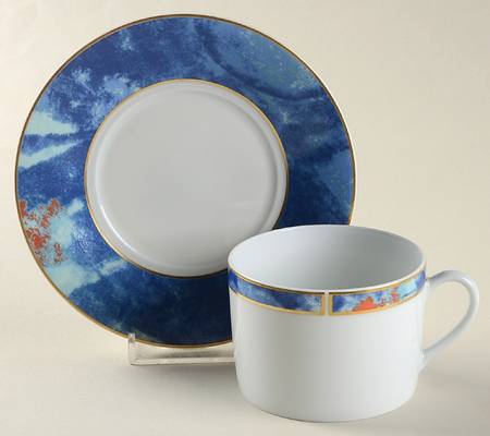Alizes Flat Cup & Saucer Set
