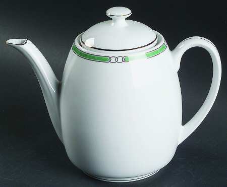 Alliance Green Coffee Pot & Lid