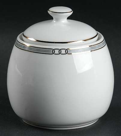 Alliance Grey Sugar Bowl & Lid