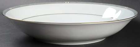 Alliance Grey Round Shallow Bowl