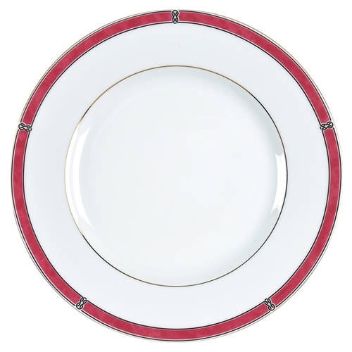 Oceana Red Salad/Dessert Plate