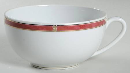 Oceana Red Breakfast Cup