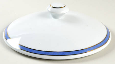 Rubanea Blue Lid for Round Vegetable