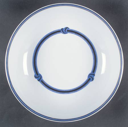 Rubanea Blue 10" Large Salad Serving Bowl