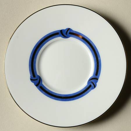 Rubanea Blue Saucer for Demitasse Cup
