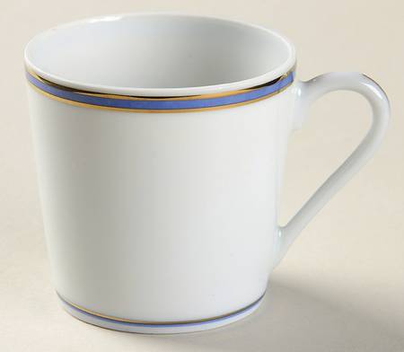Rubanea Blue Flat Demitasse Cup