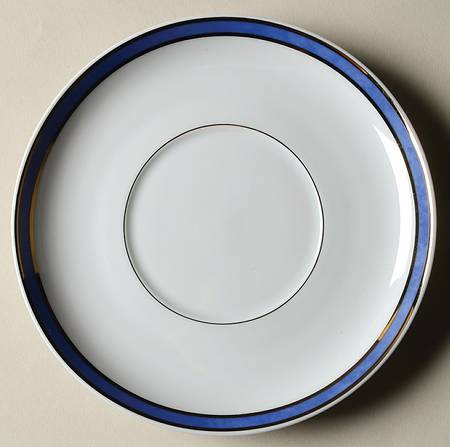 Rubanea Blue Saucer for Cream Soup Bowl