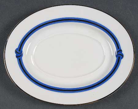 Rubanea Blue Underplate for Gravy Boat