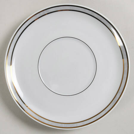 Rubanea Grey Saucer for Cream Soup Bowl