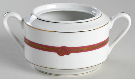 Rubanea Red Sugar Bowl No Lid