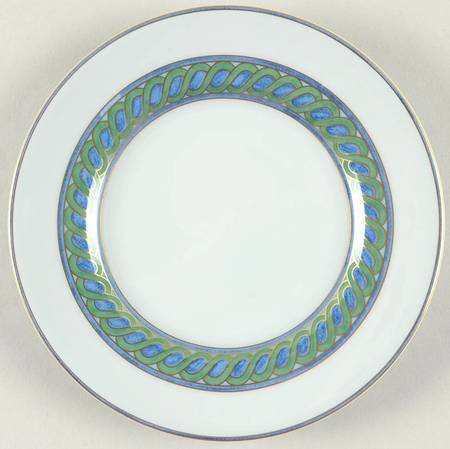 Torsade Bleu Bread & Butter Plate