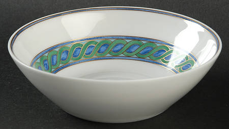 Torsade Bleu Fruit/Dessert (Sauce) Bowl