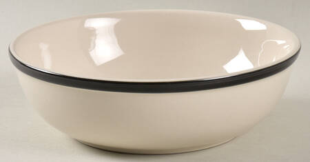 Casuals Ebony Soup/Cereal Bowl by China Pearl