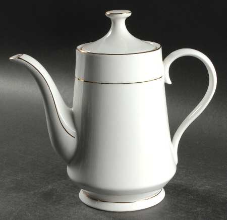 Elegant Coffee Pot & Lid