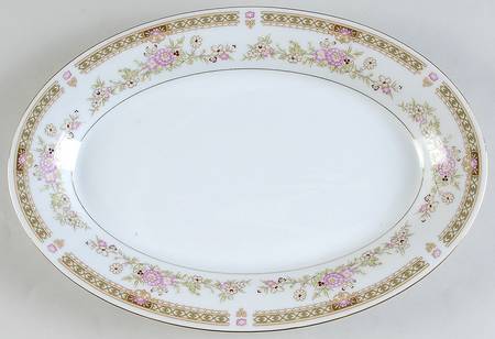 Gigi 14" Oval Serving Platter
