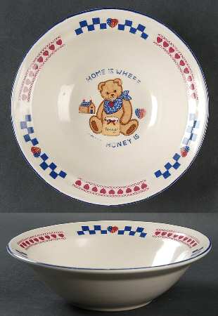 Honey Bear Coupe Cereal Bowl