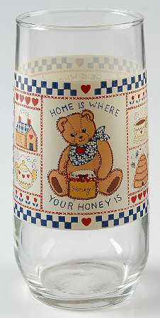 Honey Bear 12 Oz Glassware Tumbler