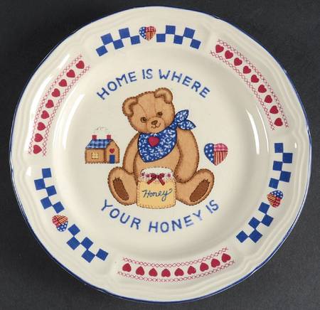 Honey Bear Salad Plate