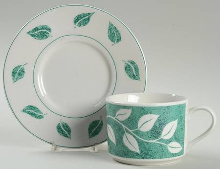 La Verde Flat Cup & Saucer Set