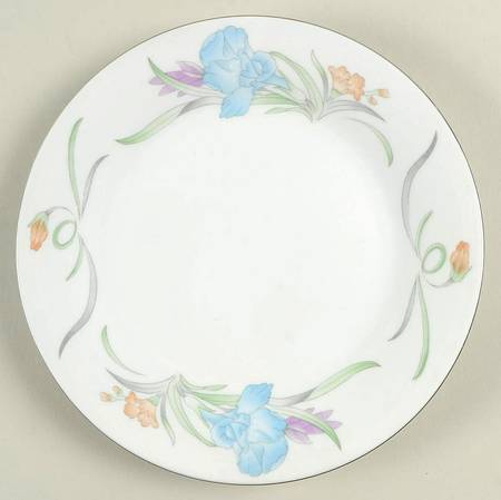 Lily Salad Plate by China Pearl