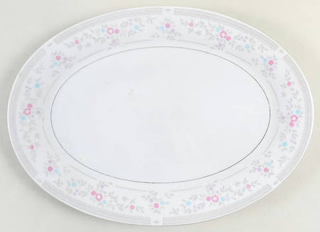 Morning Dew 13" Oval Serving Platter