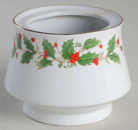 Noel (Brown Lettering Backstamp) Sugar Bowl No Lid