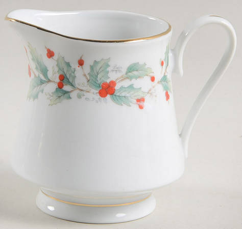 Noel (Brown Lettering Backstamp) Creamer