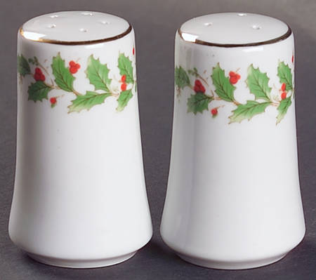 Noel (Brown Lettering Backstamp) Salt & Pepper Set