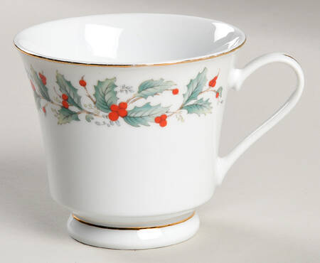 Noel (Brown Lettering Backstamp) Footed Cup