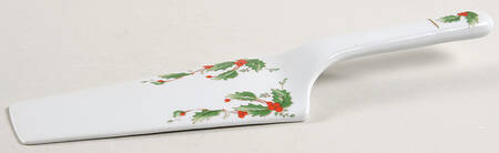 Noel (Brown Lettering Backstamp) Solid Ceramic Pie/Cake Server