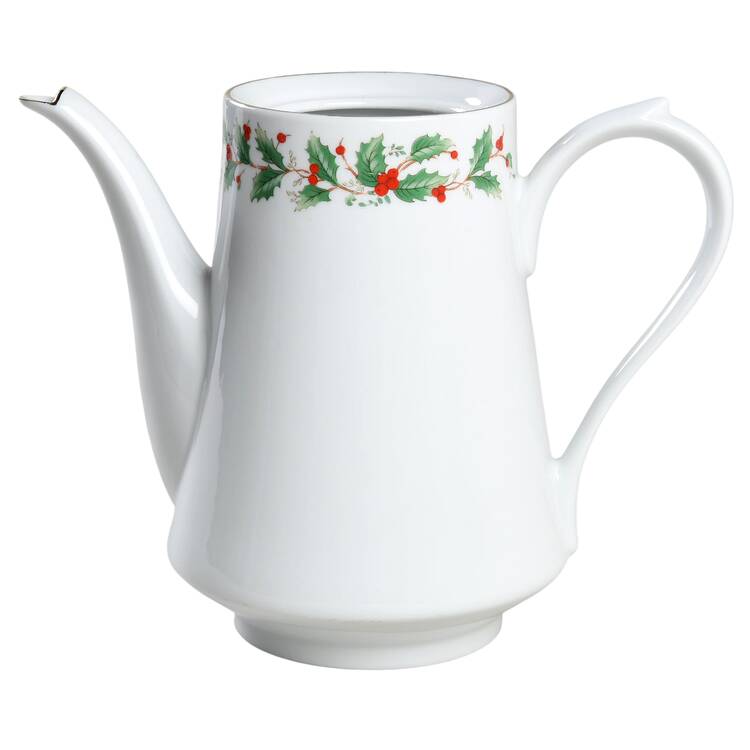 Noel (Brown Lettering Backstamp) Coffee Pot No Lid by China Pearl