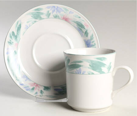 Paradise Flat Cup & Saucer Set