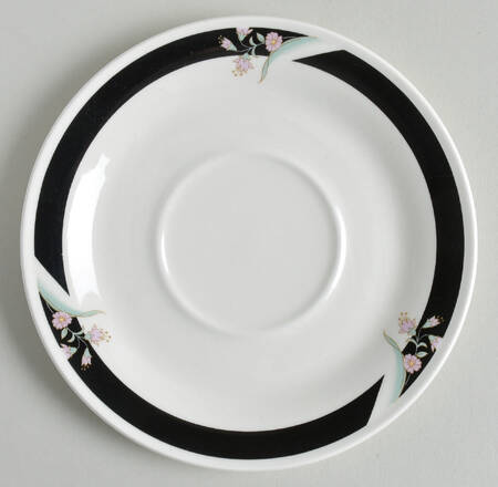 Serena (White Background) Saucer