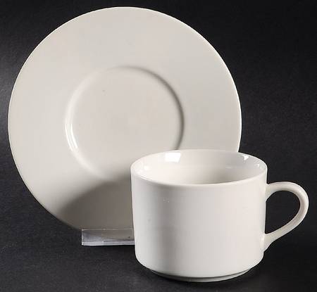 Venezia Flat Cup & Saucer Set