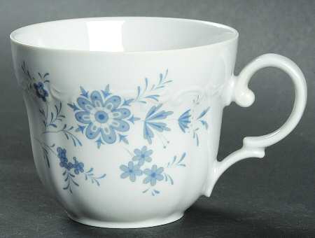 Bavarian Blue Flat Cup