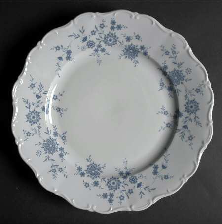 Bavarian Blue 12" Chop Plate (Round Platter)