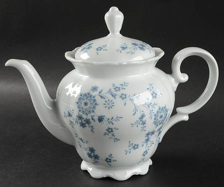 Bavarian Blue Teapot & Lid