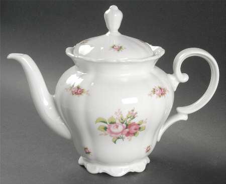 Rose Garden Teapot & Lid